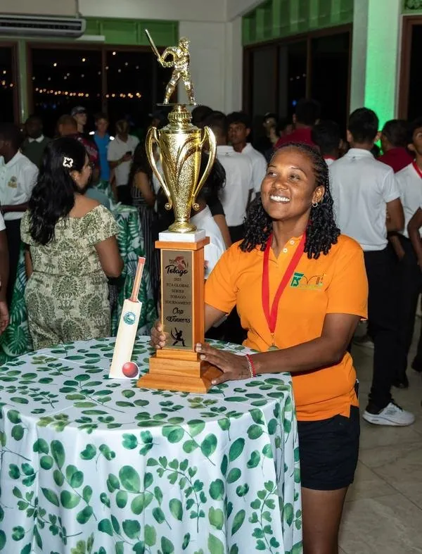 GCS Tobago trophy presentation